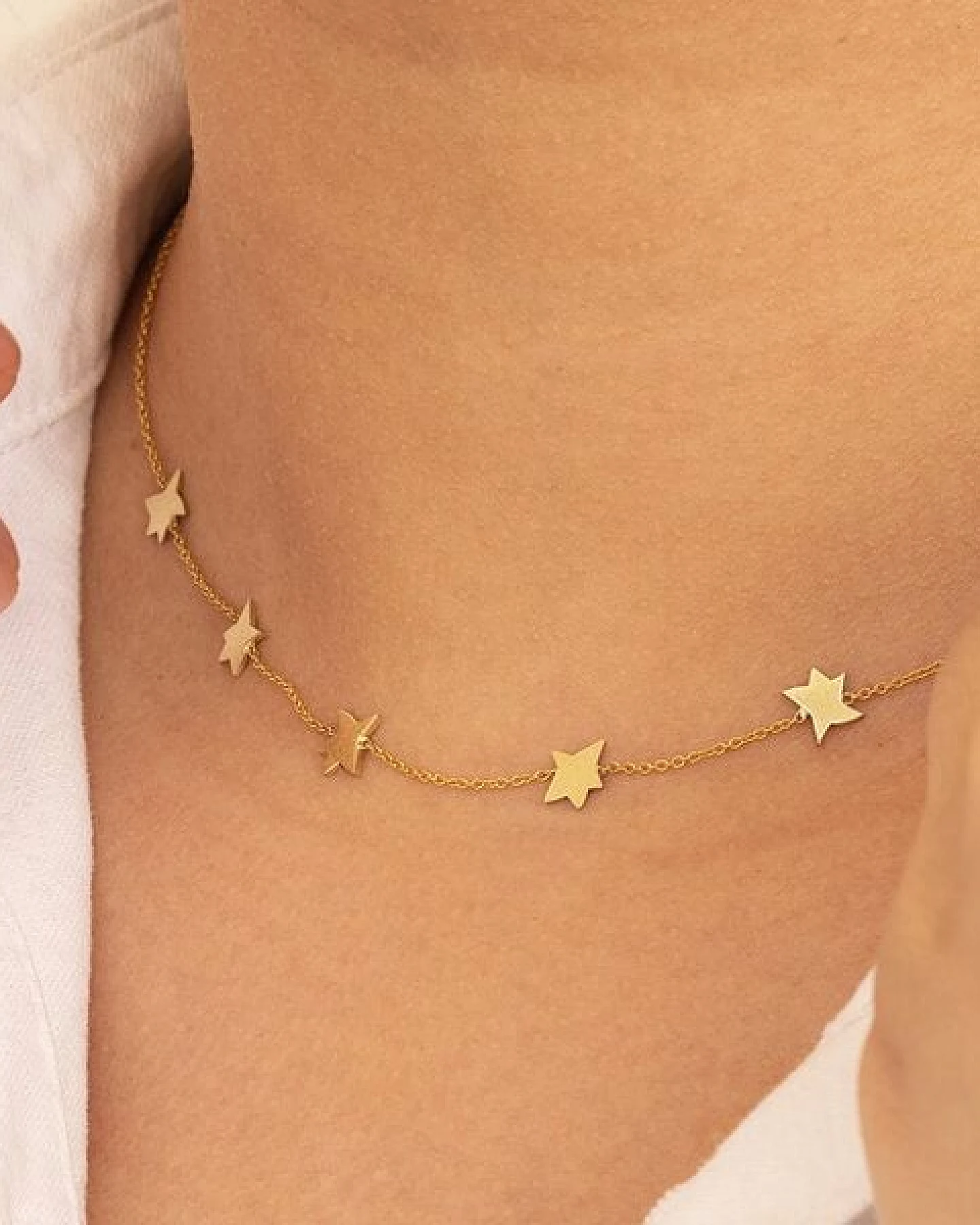 Eppi Silberne Kette mit Sternen Der Kleine Prinz – Ansicht 3