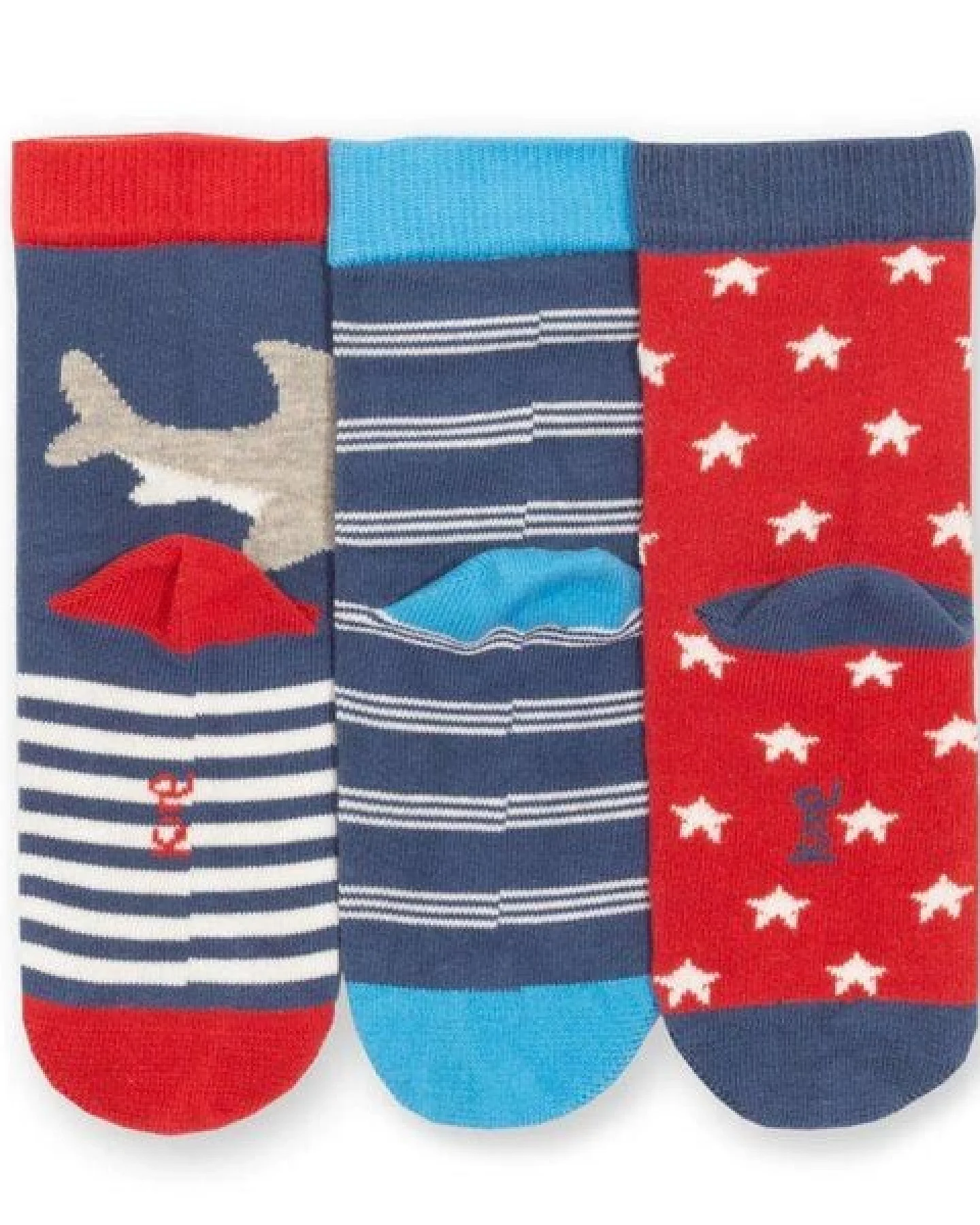 Kite Clothing Bunte Socken 3er-Pack aus Bio-Baumwolle – Ansicht 4