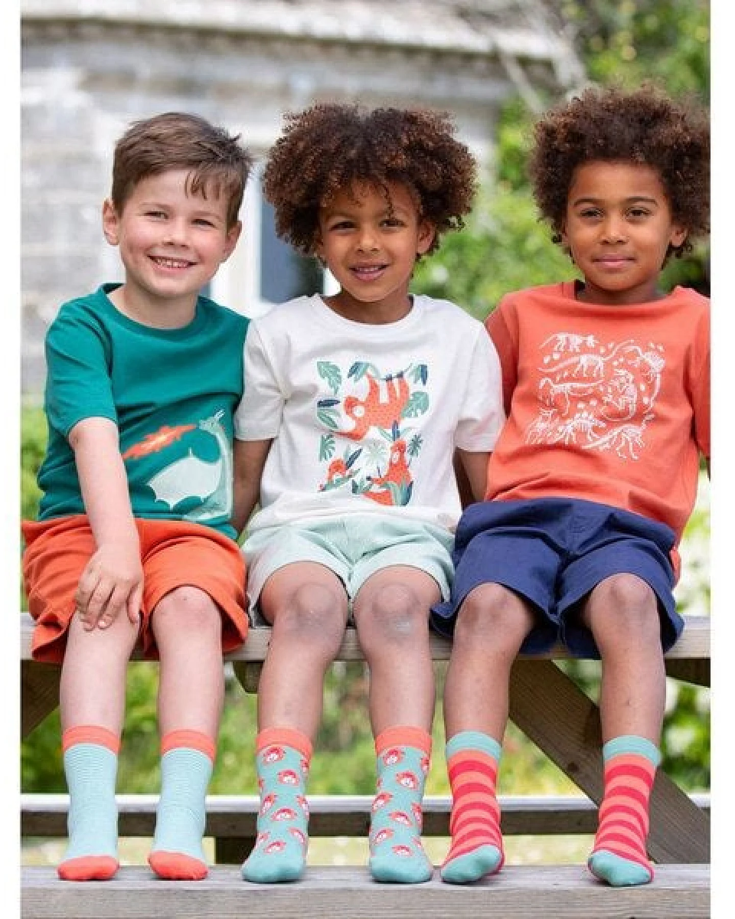 Kite Clothing Bunte Socken 3er-Pack aus Bio-Baumwolle – Ansicht 3