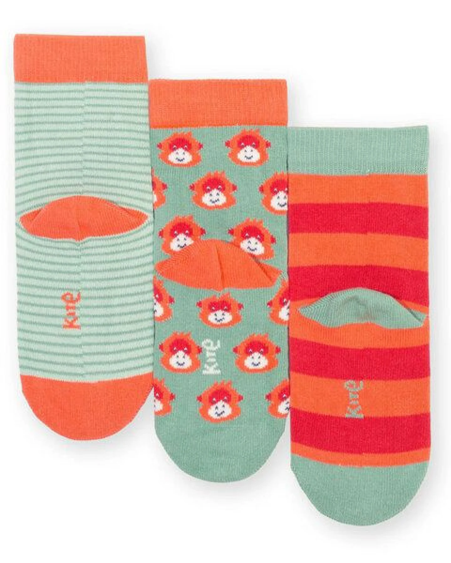 Kite Clothing Bunte Socken 3er-Pack aus Bio-Baumwolle – Ansicht 2