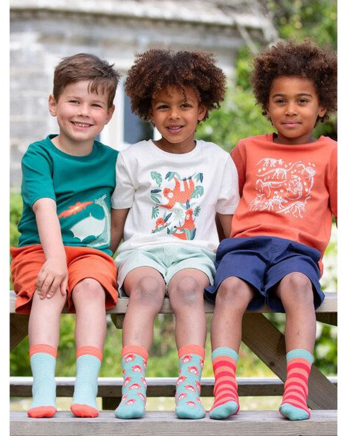 Kite Clothing Bunte Socken 3er-Pack aus Bio-Baumwolle – Ansicht 3