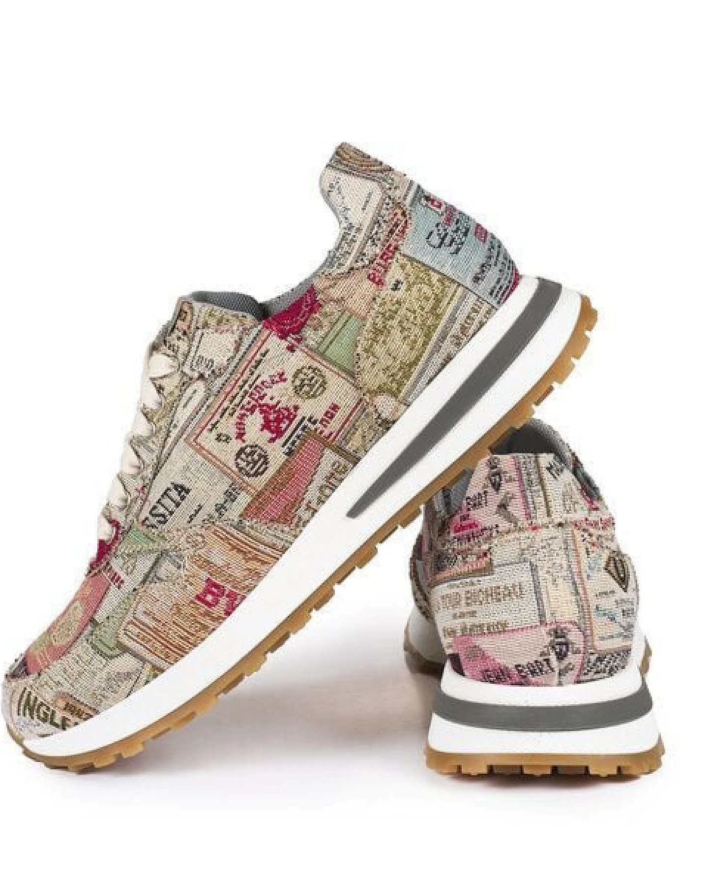 Risorse Future Roger Sneaker Vintage Label – Ansicht 3