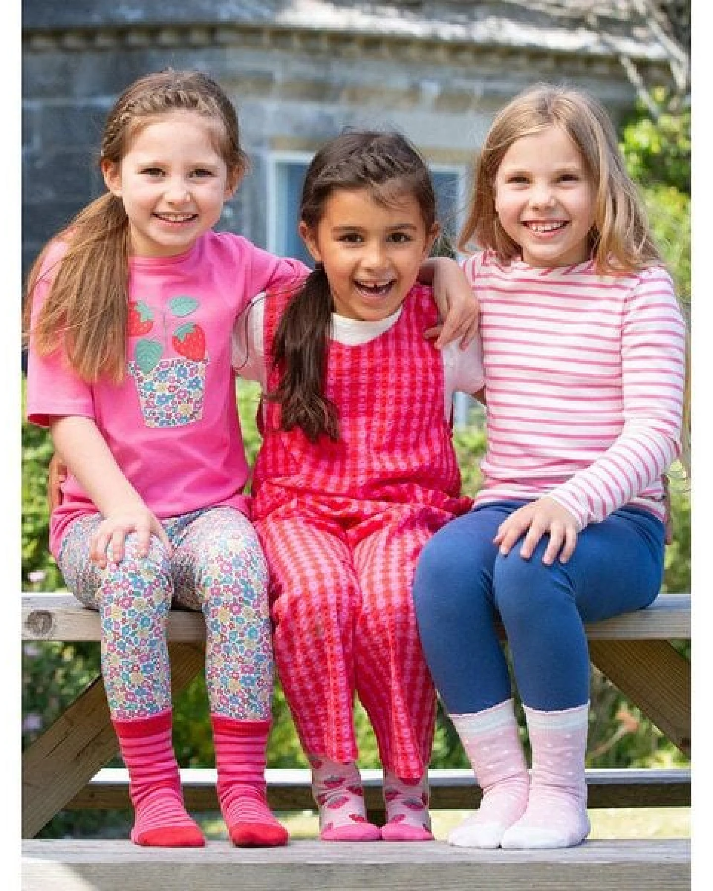 Kite Clothing Bunte Socken 3er-Pack aus Bio-Baumwolle – Ansicht 3