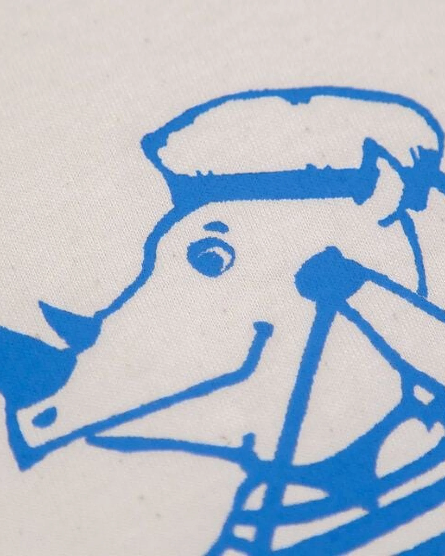 päfjes Nils Nashorn im Ruderboot - Kinder Shirt - fair gehandelt - Bio - Natur/Blau – Ansicht 3