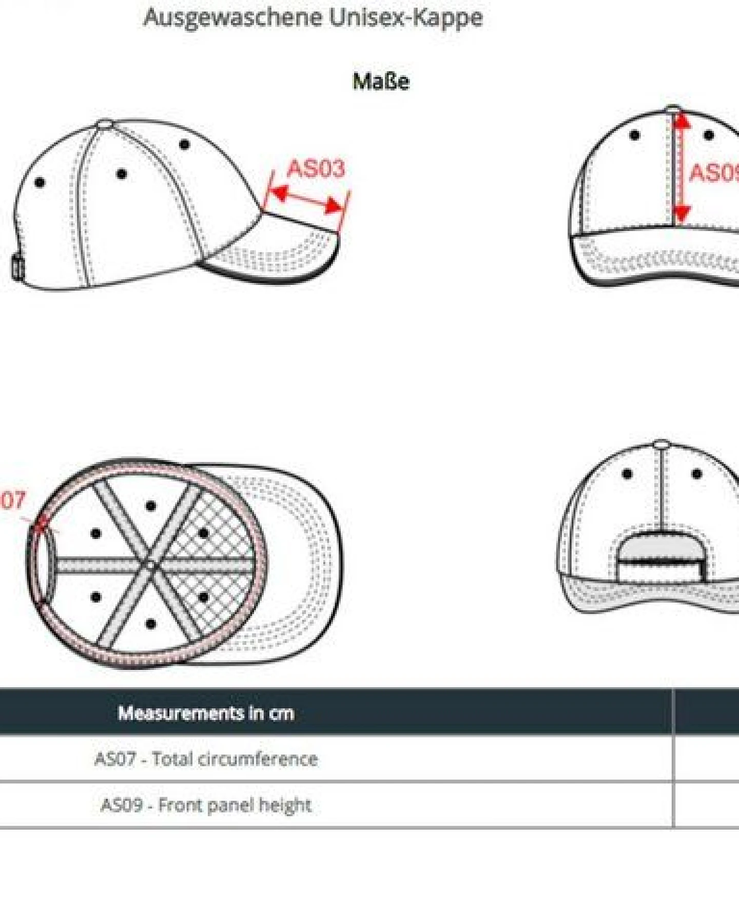 YTWOO Vintage Kappe aus Bio-Baumwolle – Ansicht 4