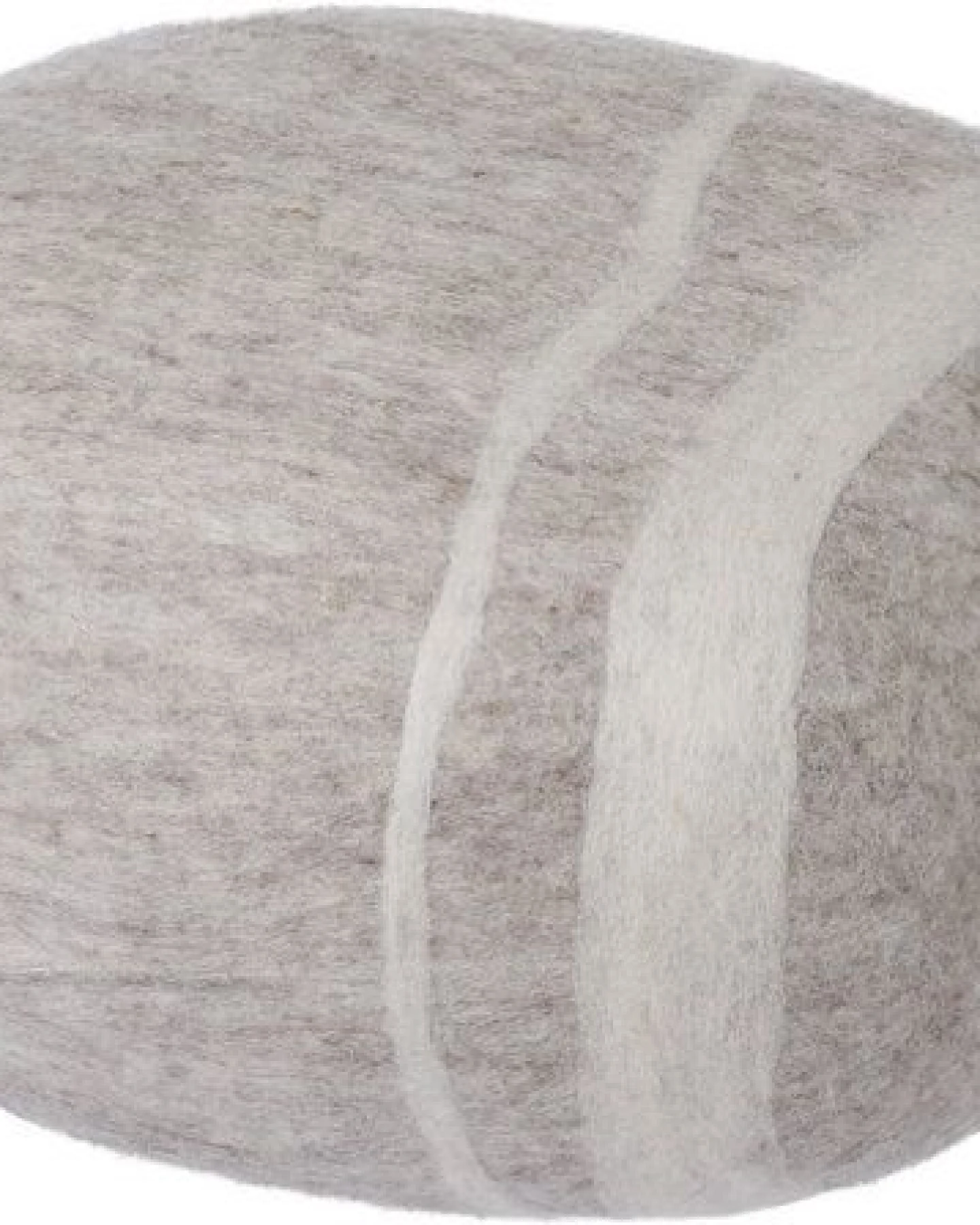 myfelt Filz Kieselstein (Pouf), 100% Schurwolle – Ansicht 2
