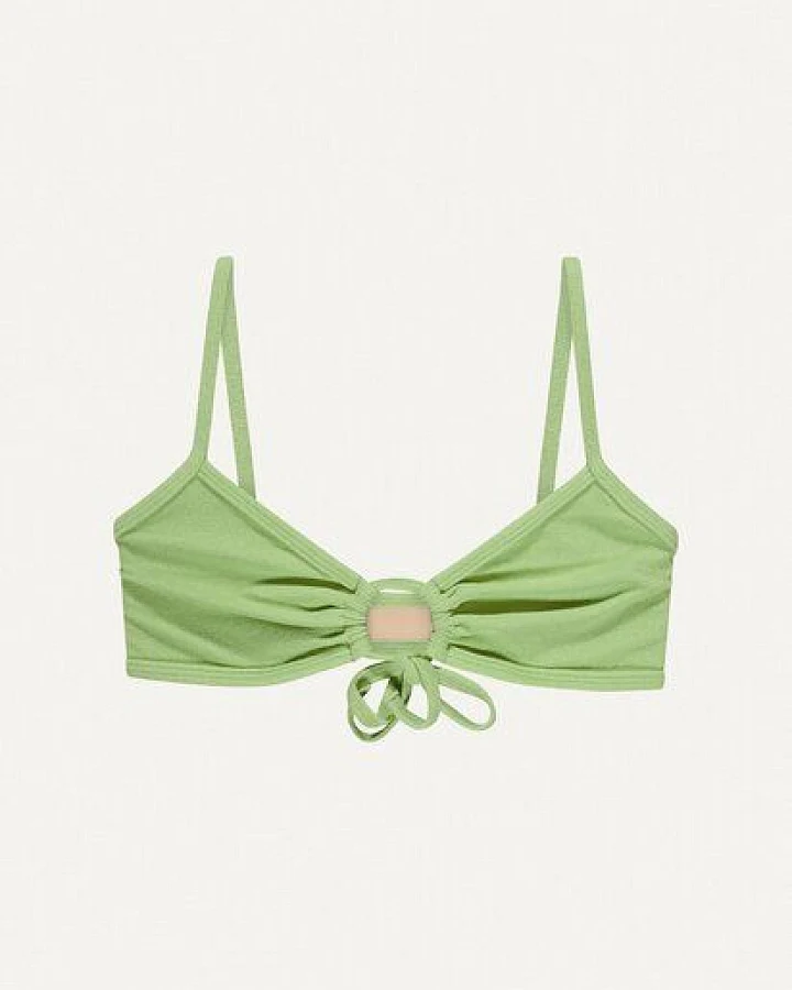 Oy Bikini Oberteil „Joran“ aus Frotte-Stoff