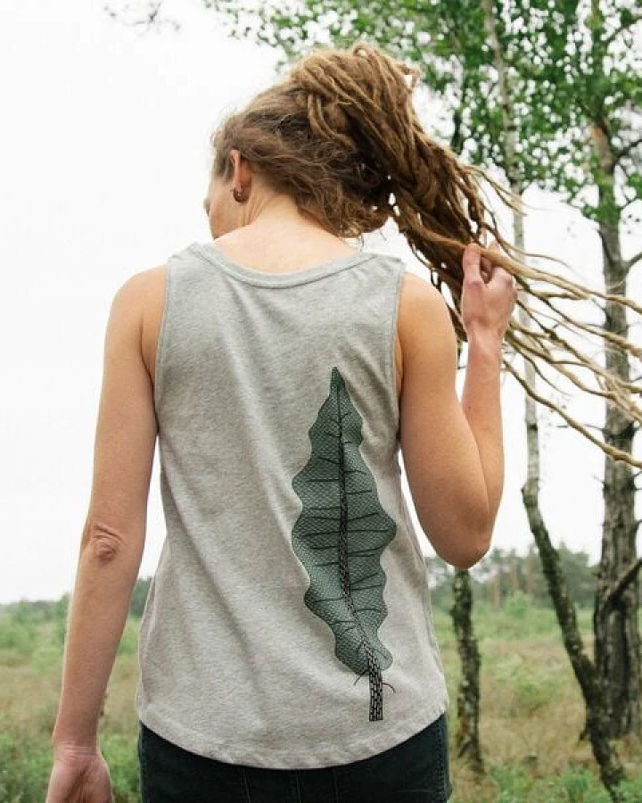 Cmig Damen Tank-Top Tanne heather grey