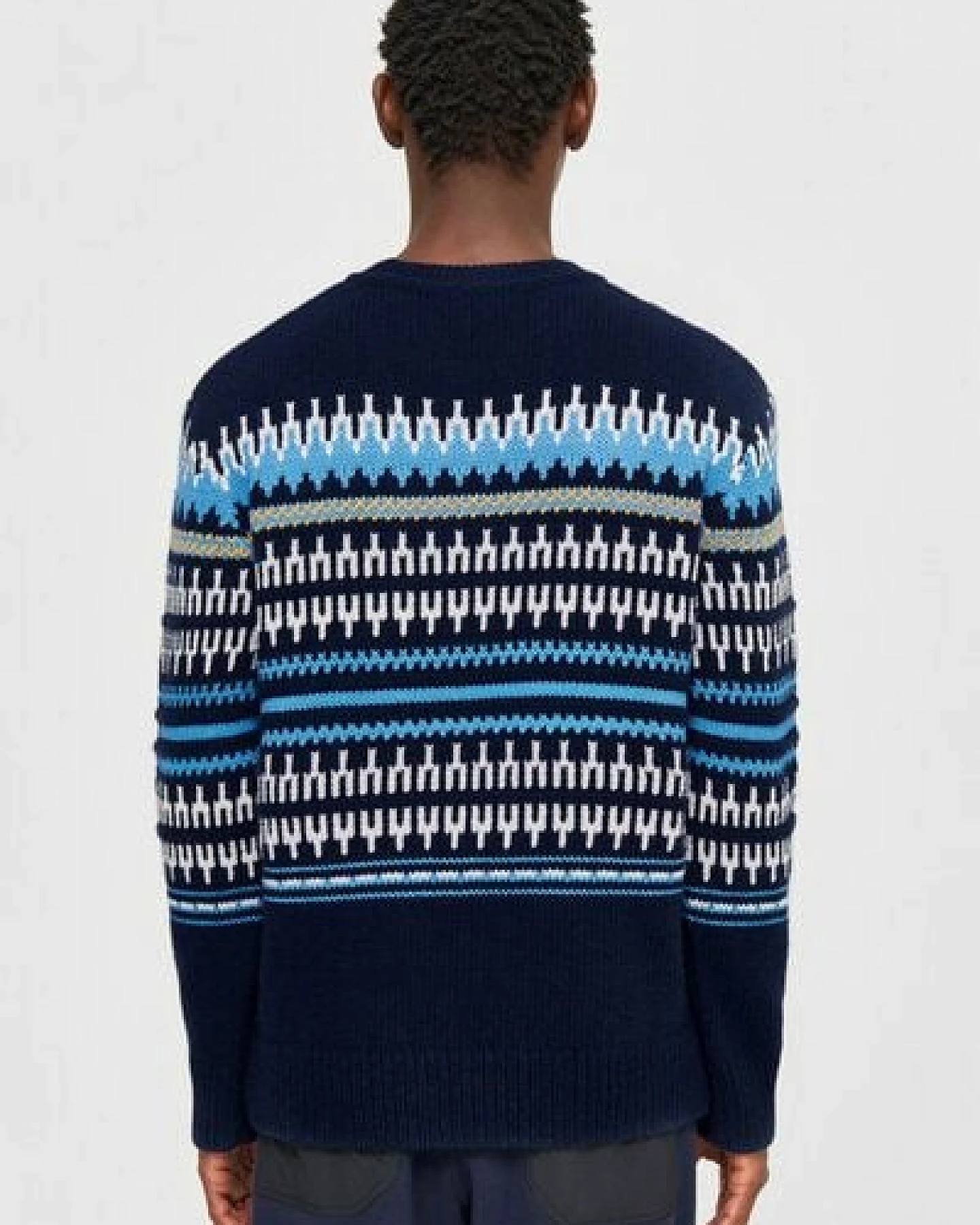 KnowledgeCotton Apparel Wollpullover - Knitted pattern - aus Bio-Wolle – Ansicht 4