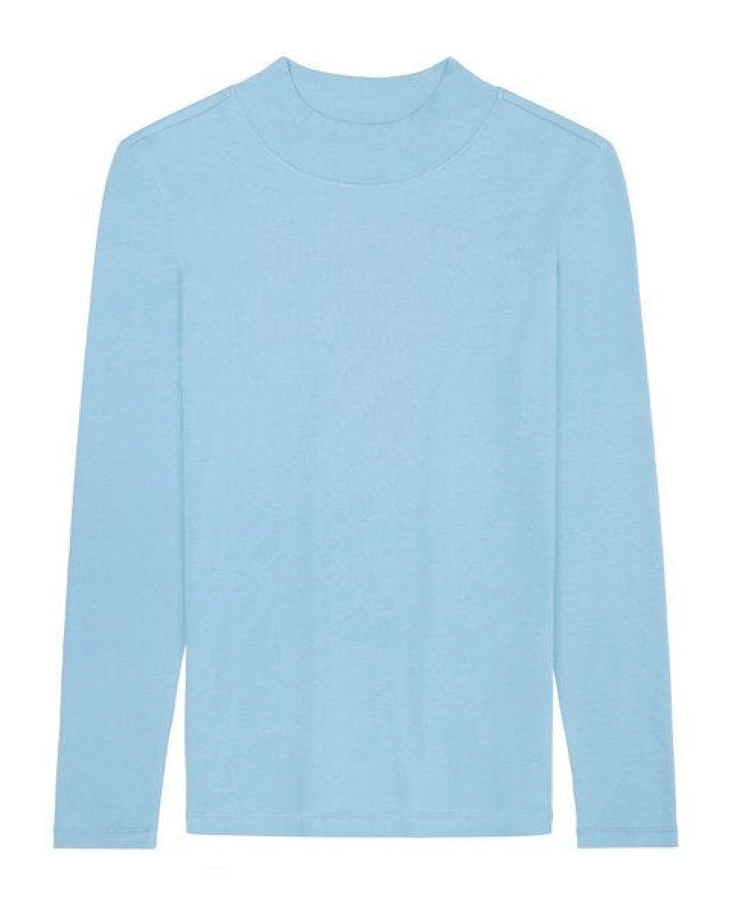 KnowledgeCotton Apparel Langarmshirt - Rib high neck long sleeved - aus Bio-Baumwolle – Ansicht 4