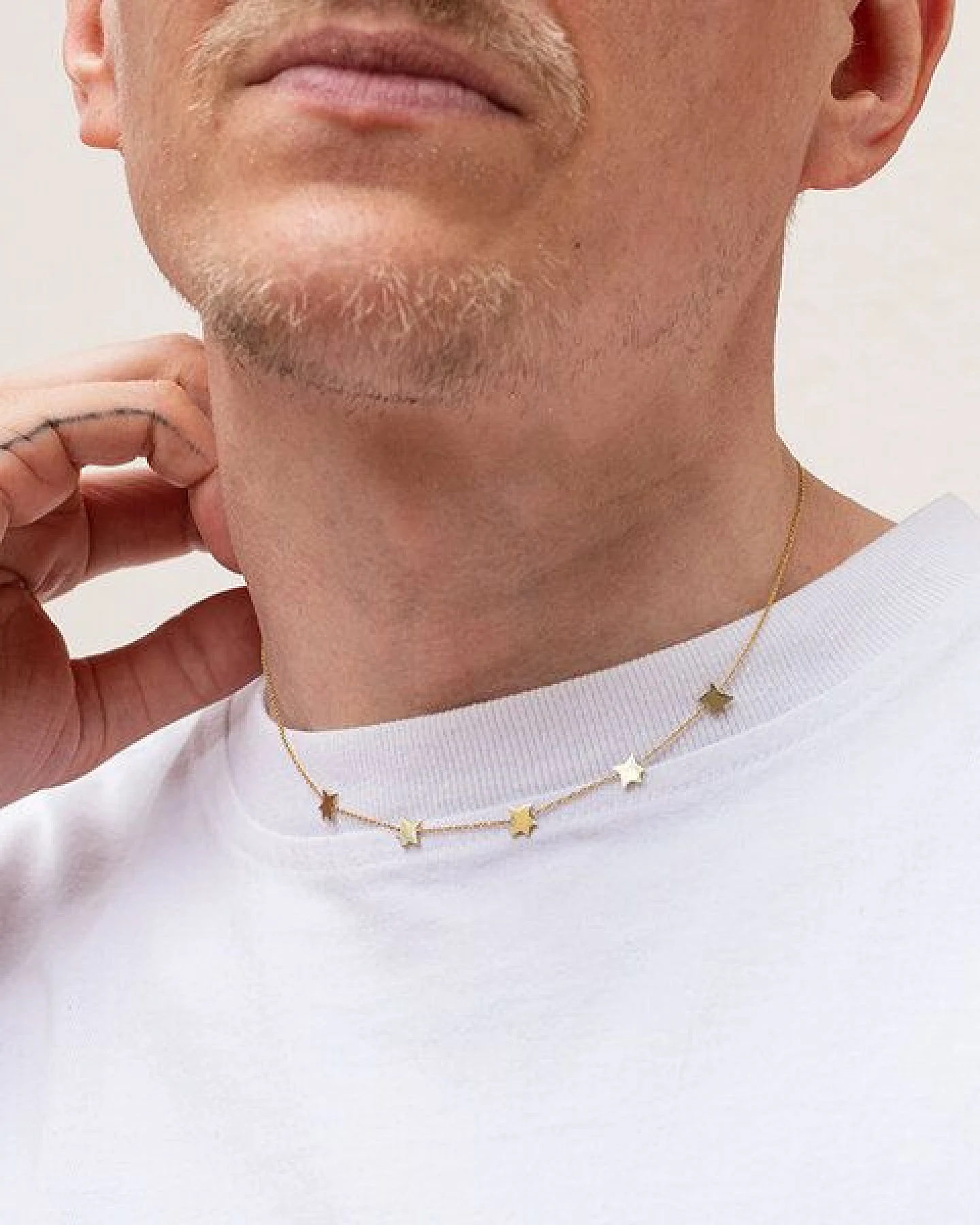 Eppi Kette aus Gold mit Sternen Der Kleine Prinz – Ansicht 2