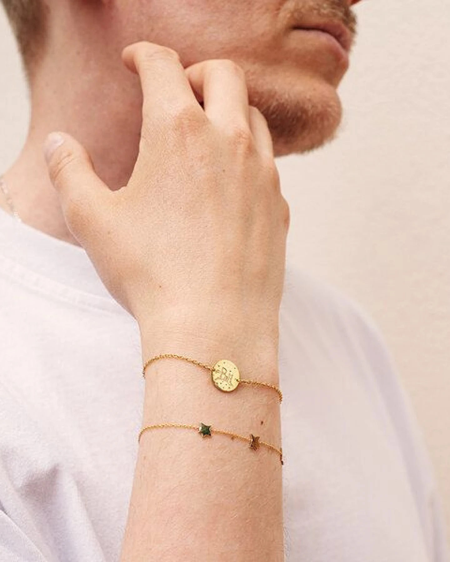 Eppi Armband aus Gold mit Sternen Der Kleine Prinz – Ansicht 2