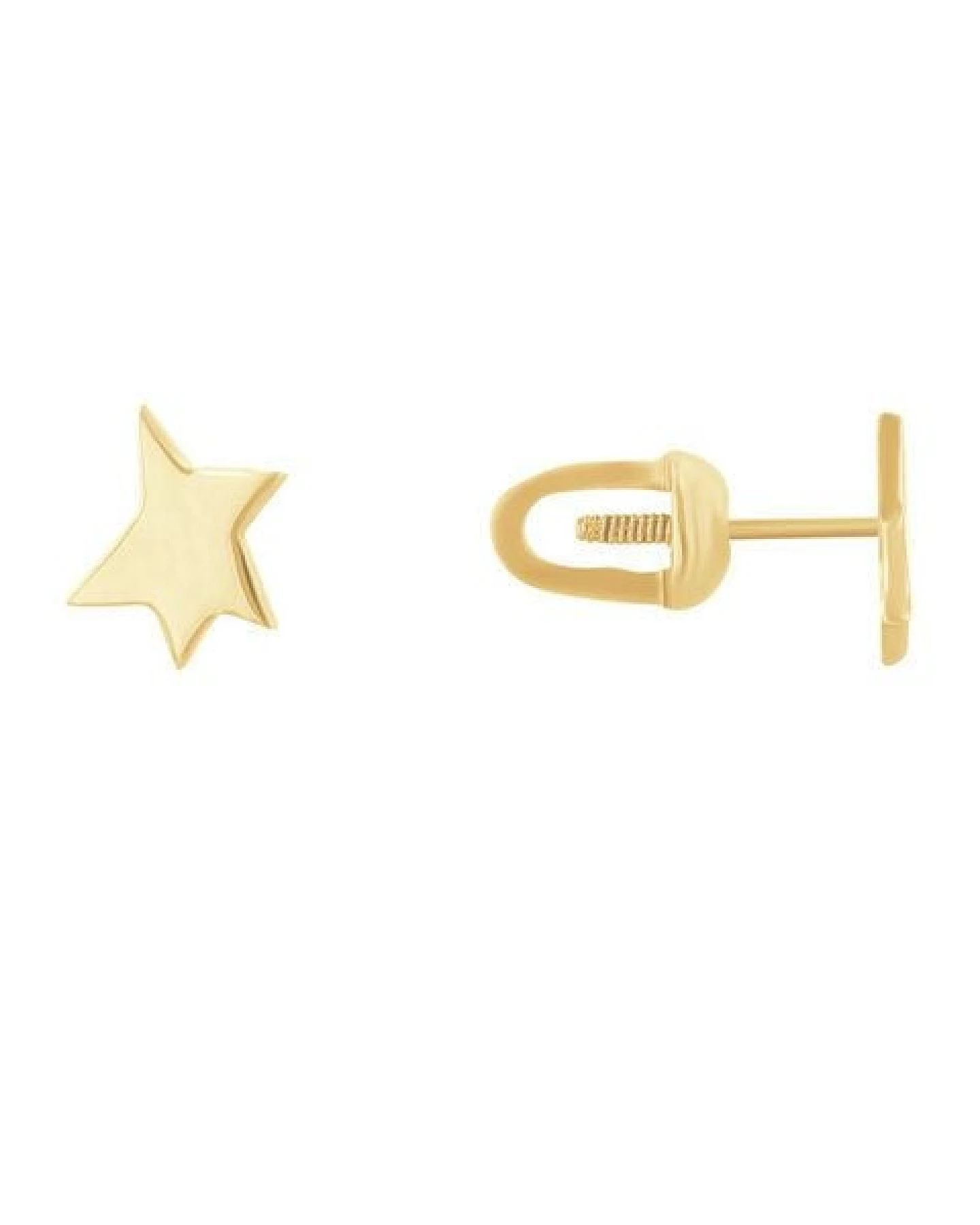 Eppi Ohrstecker aus Gold in Sternform Der Kleine Prinz – Ansicht 3