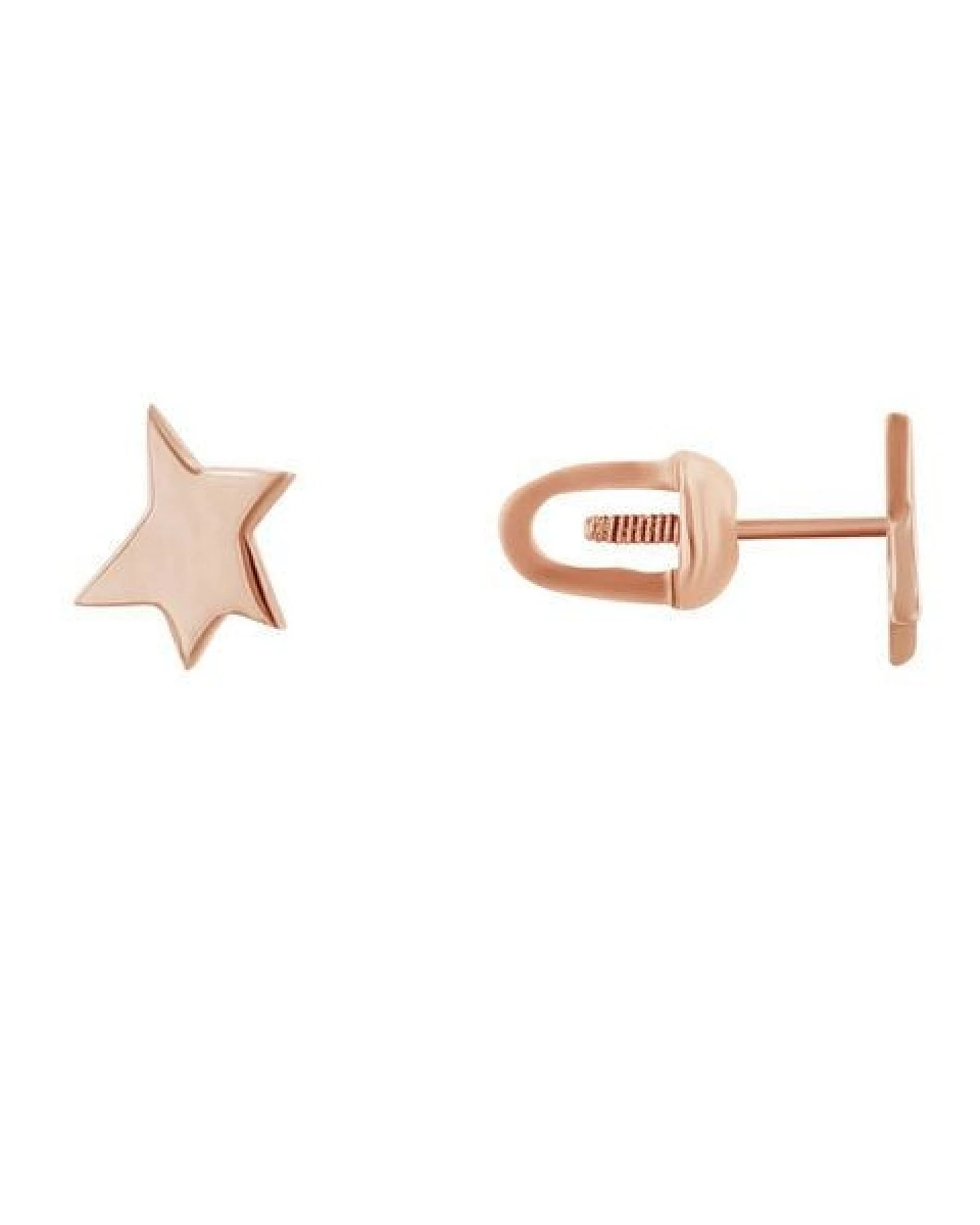 Eppi Ohrstecker aus Gold in Sternform Der Kleine Prinz – Ansicht 3