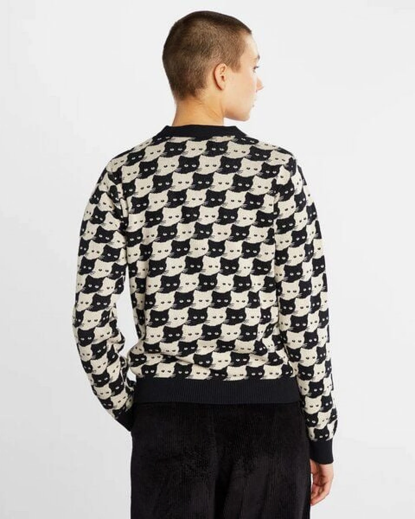 DEDICATED Damen Strickjacke Iggesund aus Biobaumwolle – Ansicht 4