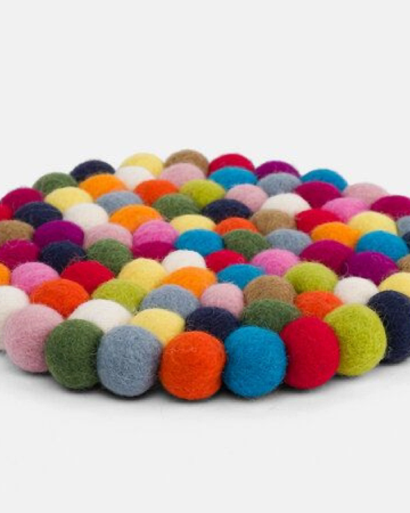 myfelt Filzkugel Topfuntersetzer (⌀ 20 cm) – Ansicht 2