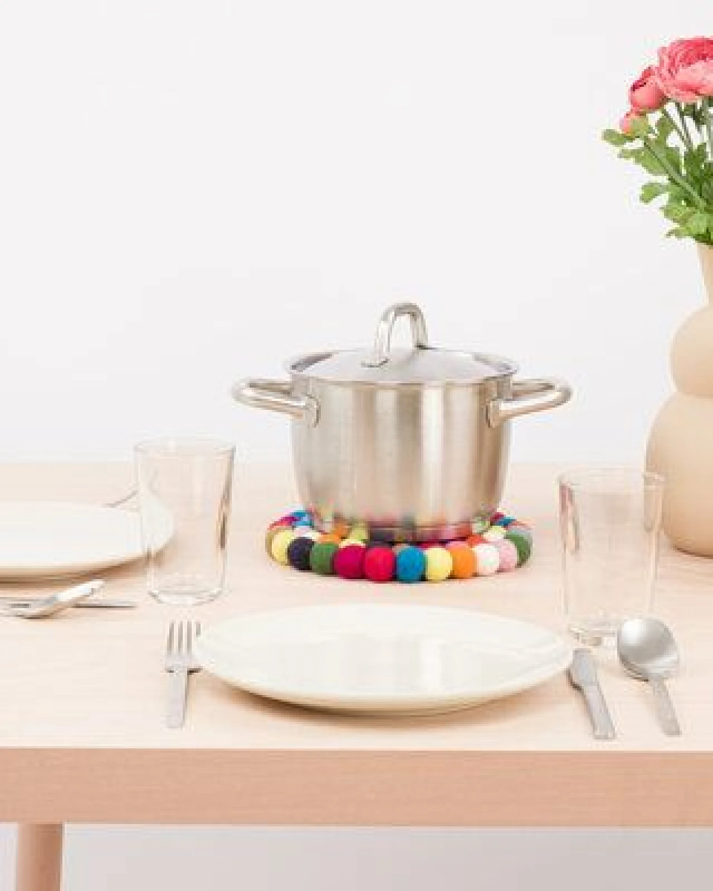 myfelt Filzkugel Topfuntersetzer (⌀ 20 cm) – Ansicht 4
