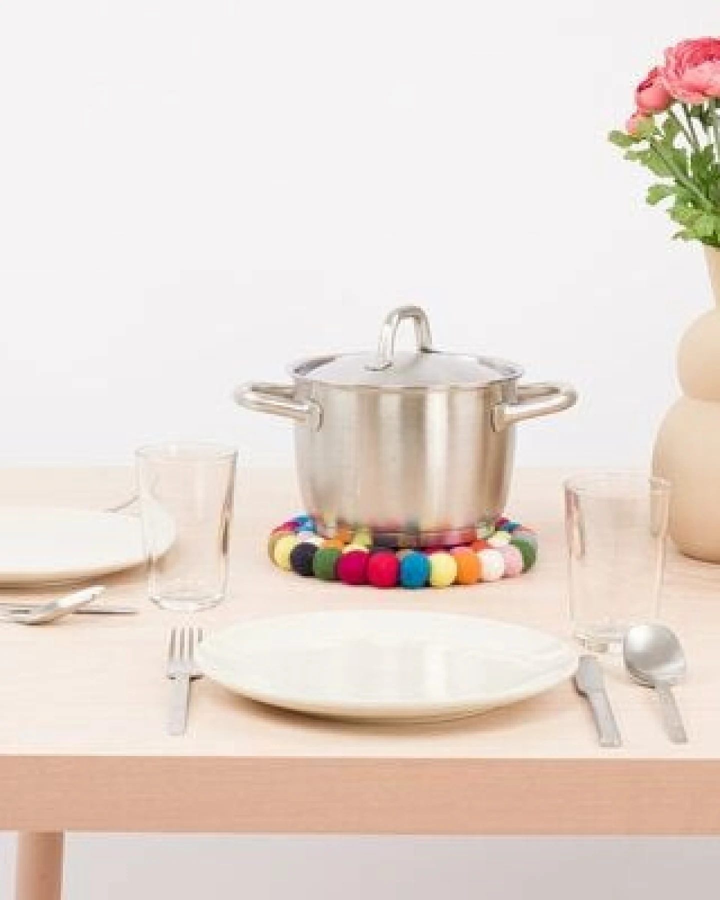 myfelt Filzkugel Topfuntersetzer (⌀ 20 cm) – Ansicht 4