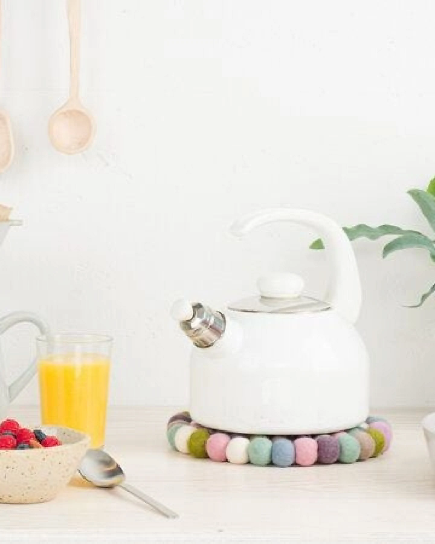 myfelt Filzkugel Topfuntersetzer (⌀ 20 cm) – Ansicht 3