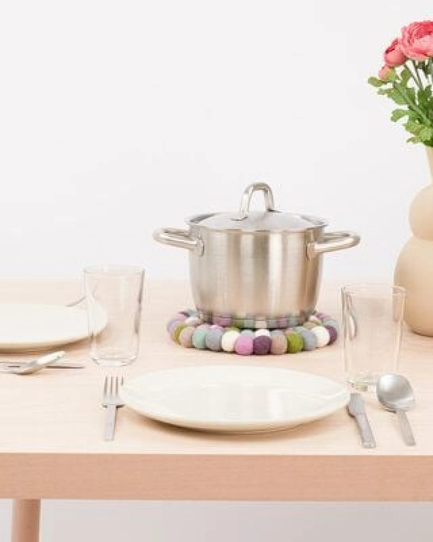 myfelt Filzkugel Topfuntersetzer (⌀ 20 cm) – Ansicht 4