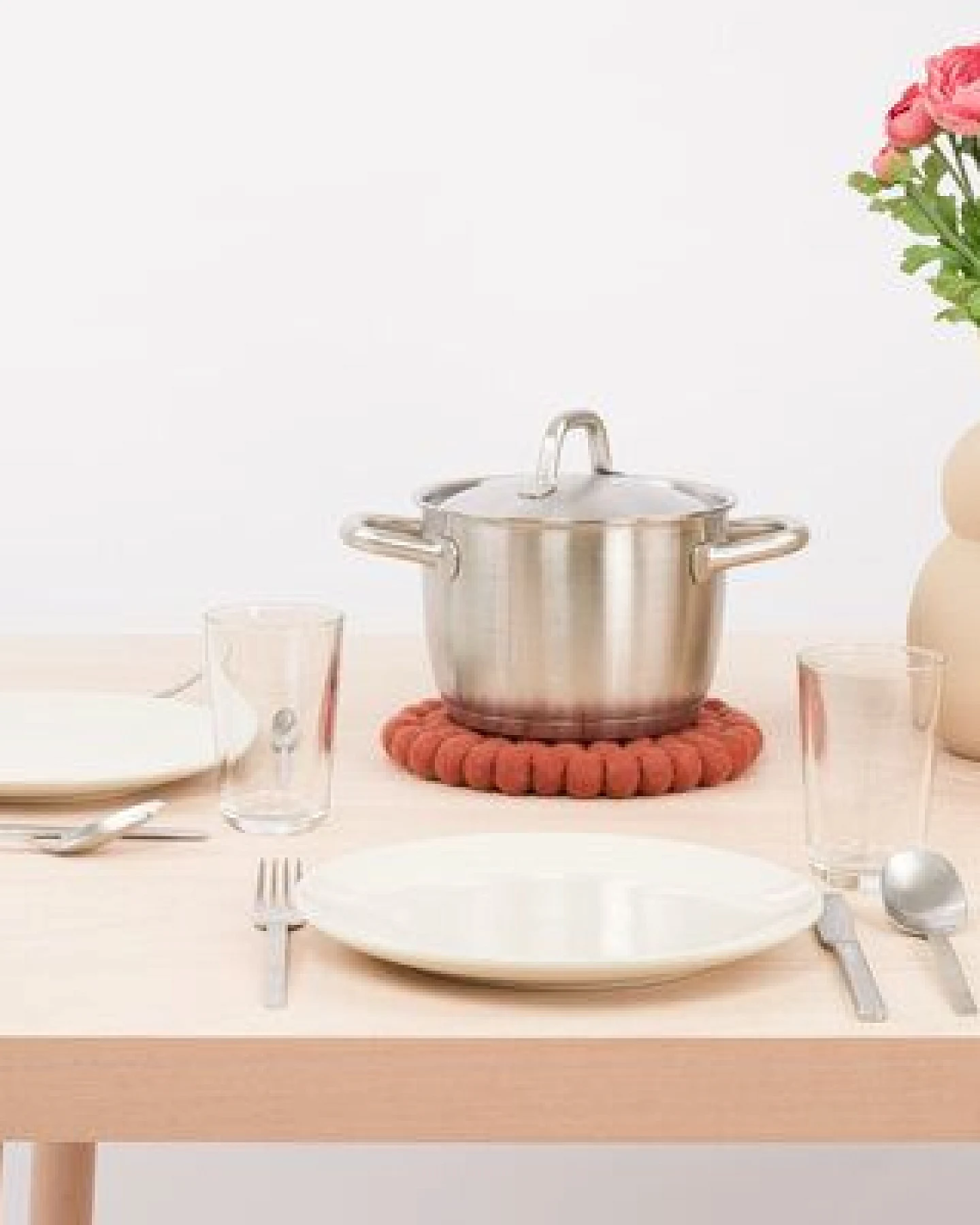 myfelt Filzkugel Topfuntersetzer (⌀ 20 cm) – Ansicht 3