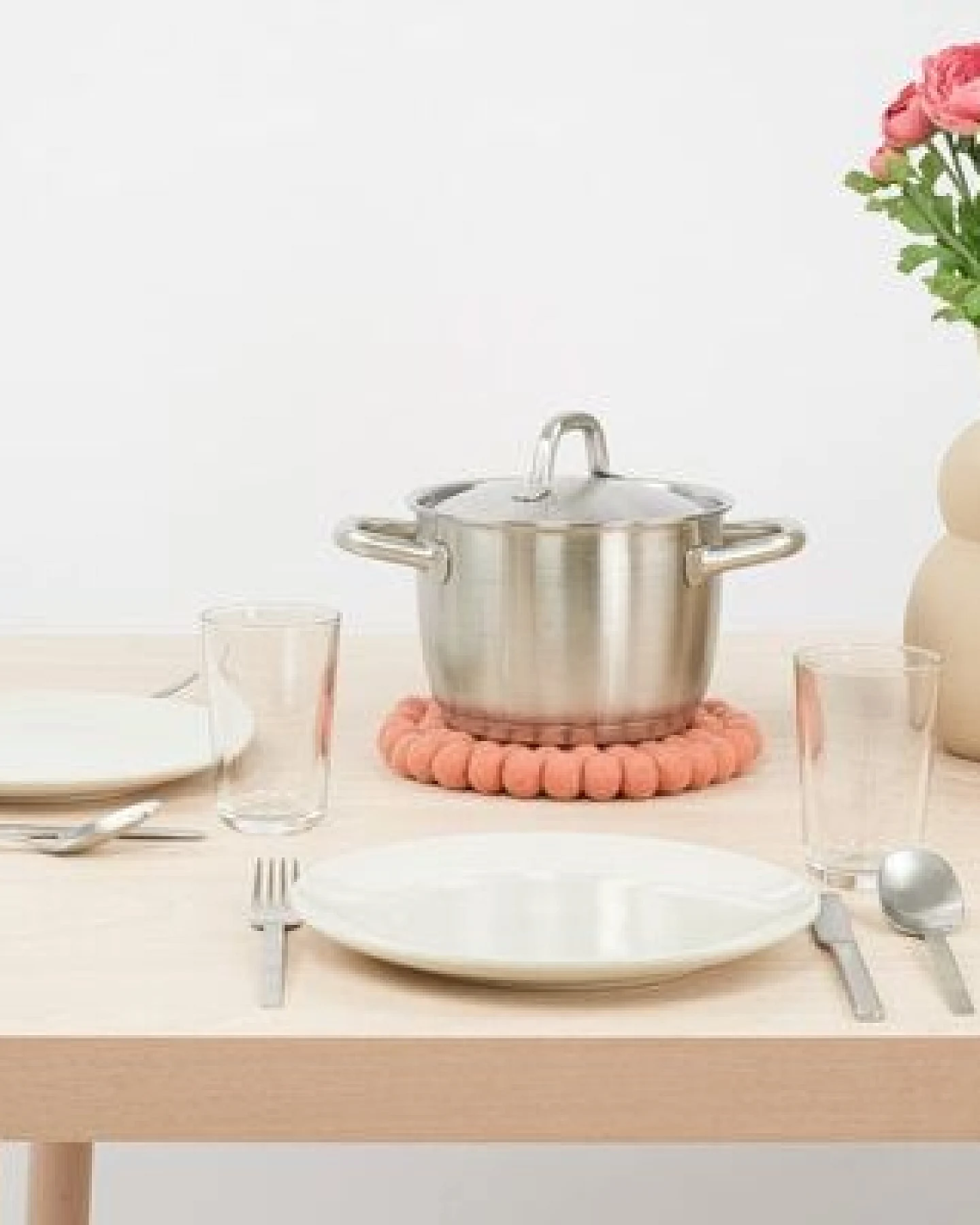 myfelt Filzkugel Topfuntersetzer (⌀ 20 cm) – Ansicht 4