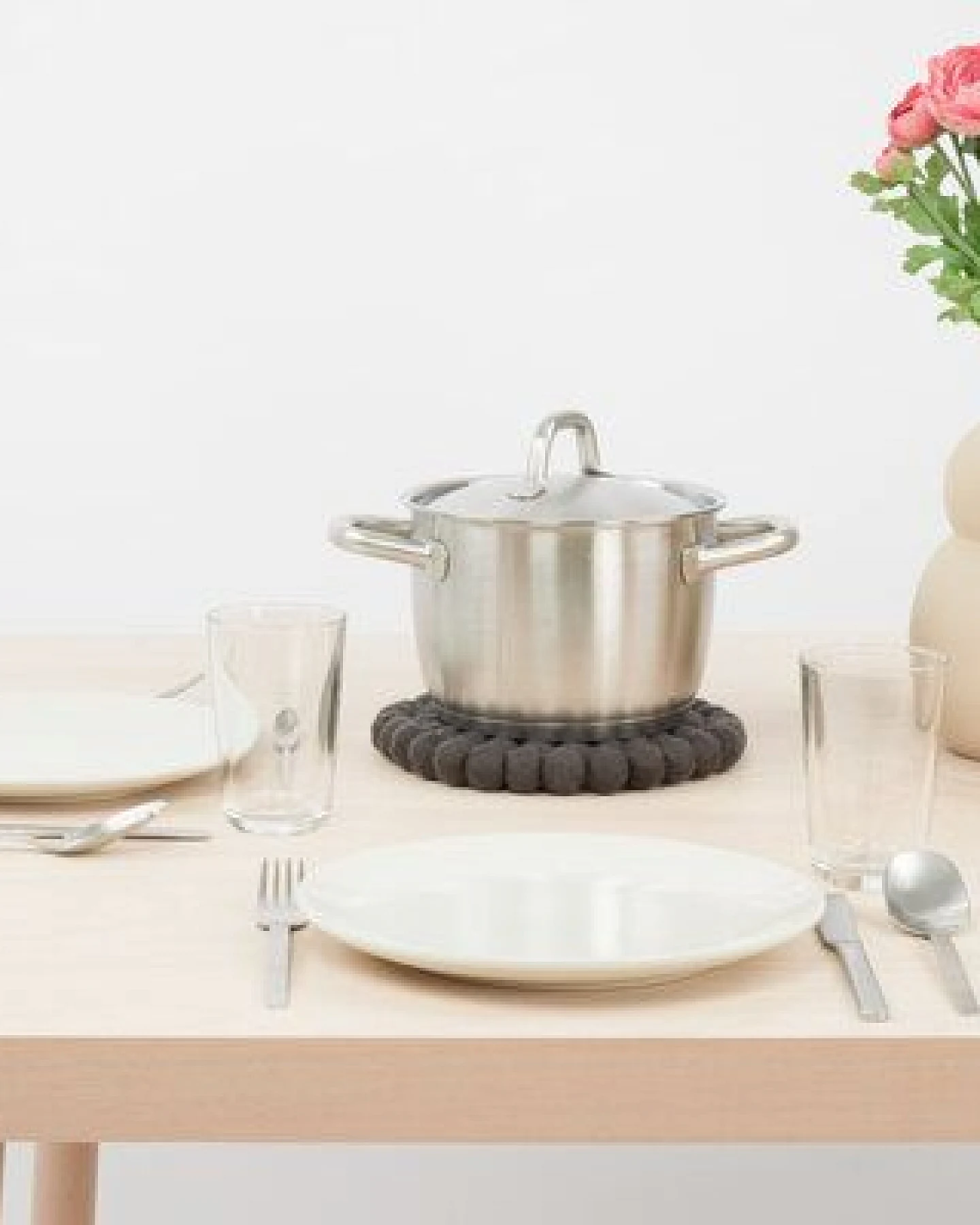 myfelt Filzkugel Topfuntersetzer (⌀ 20 cm) – Ansicht 3