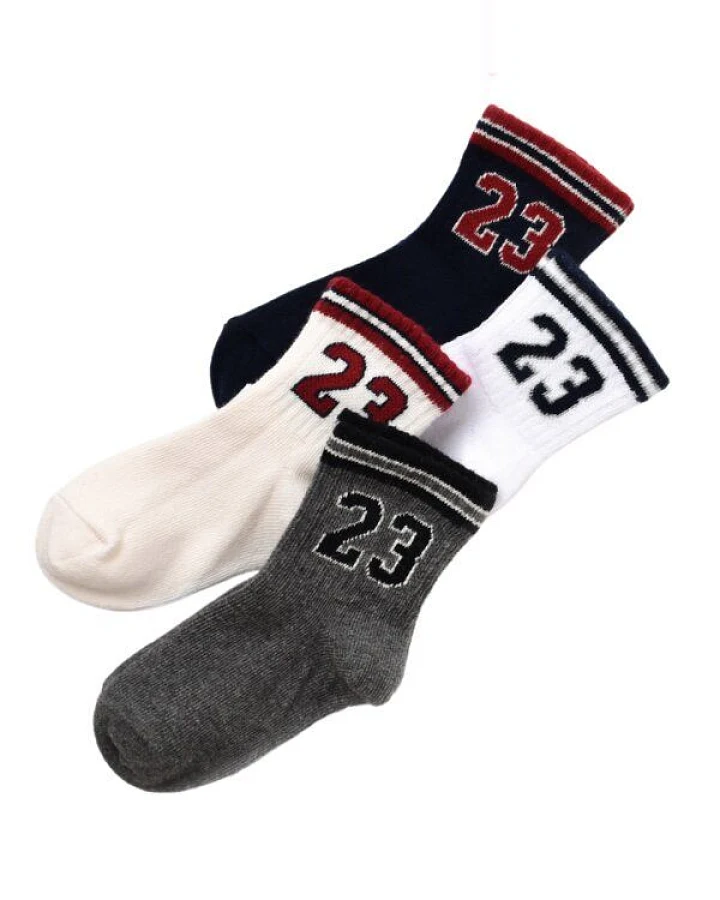 Baby Kinder Socken Numbers 4er Pack GOTS biorganic