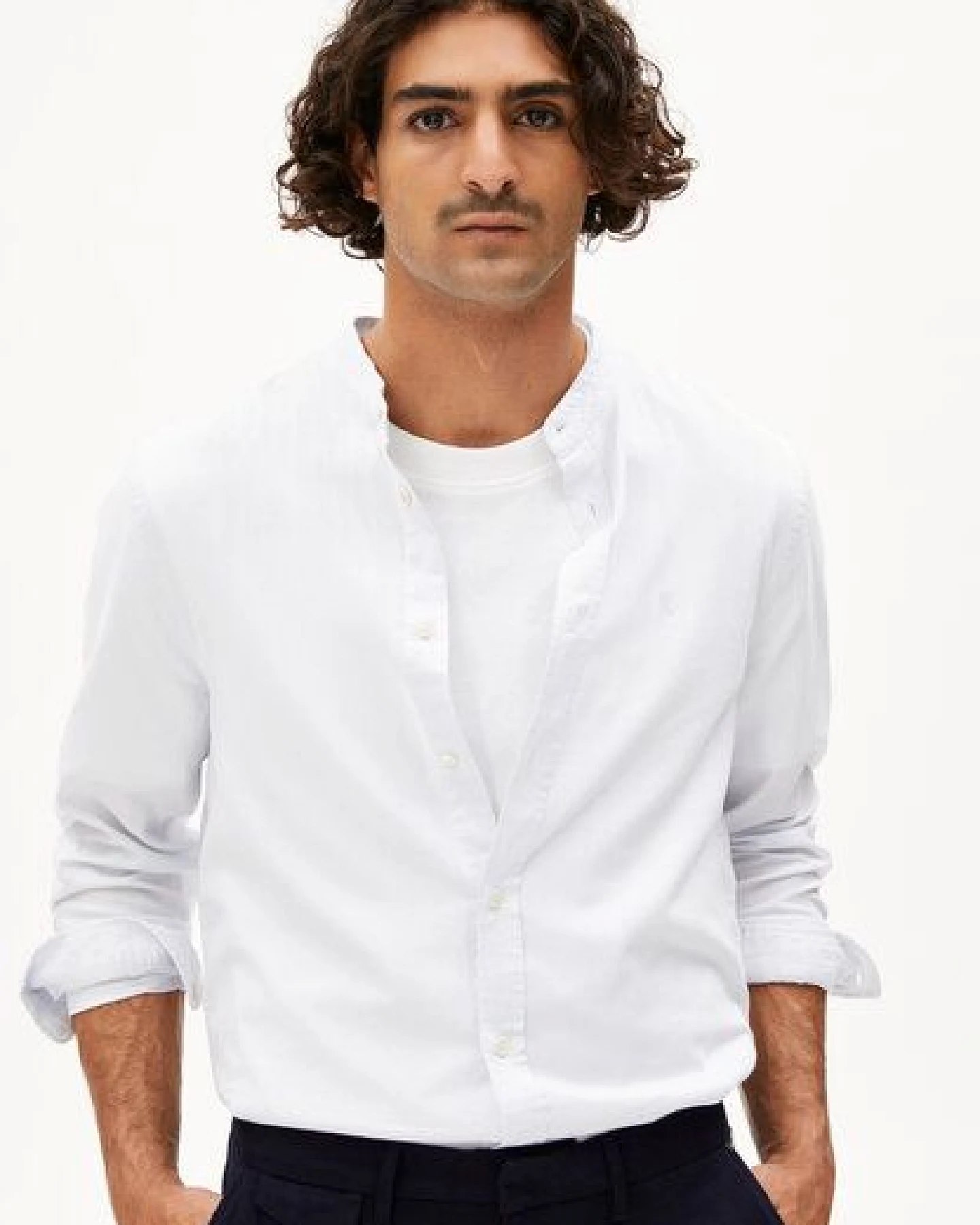 ARMEDANGELS TOMAASAS Herren Hemd aus Bio-Baumwolle – Ansicht 3