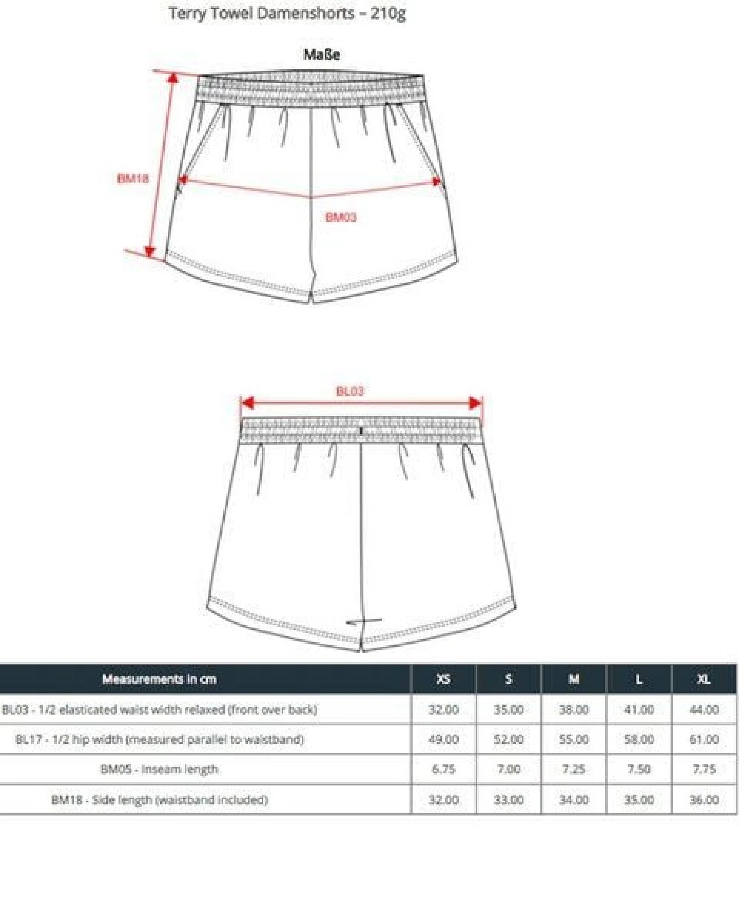 YTWOO Terry Towel Damenshorts aus Bio-Baumwolle/recyceltem PET – Ansicht 4