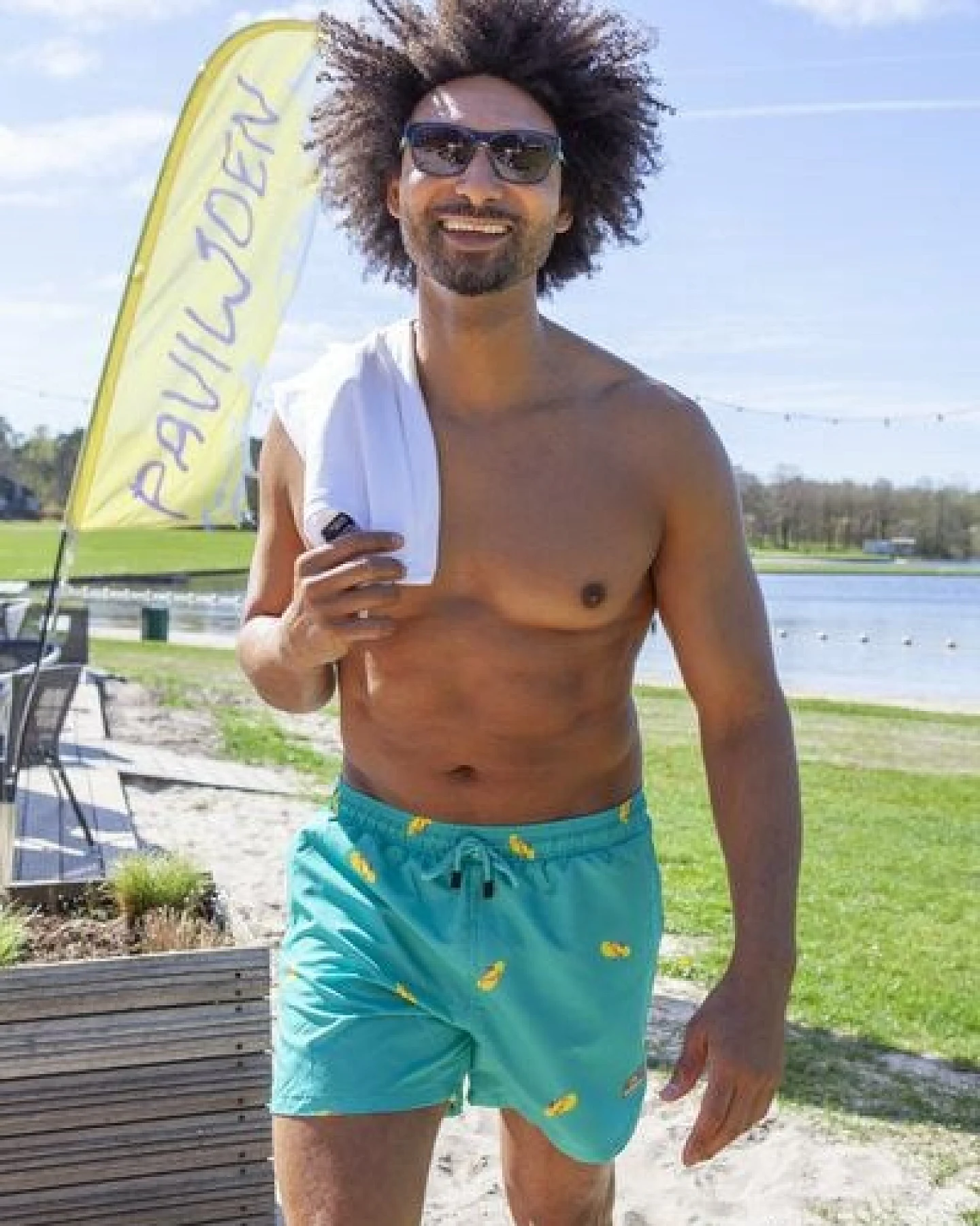 Narwal Badehose mit Print – Ansicht 4
