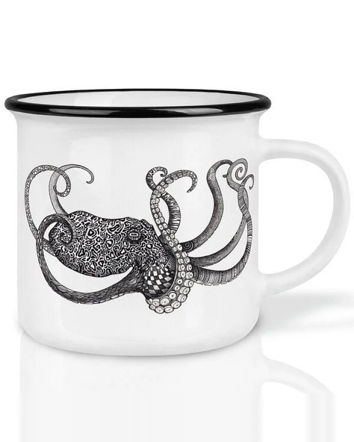 LIGARTI Keramiktasse – Oktopus