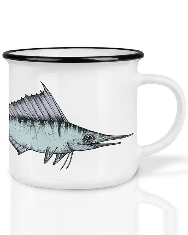 LIGARTI Keramiktasse – Schwertfisch