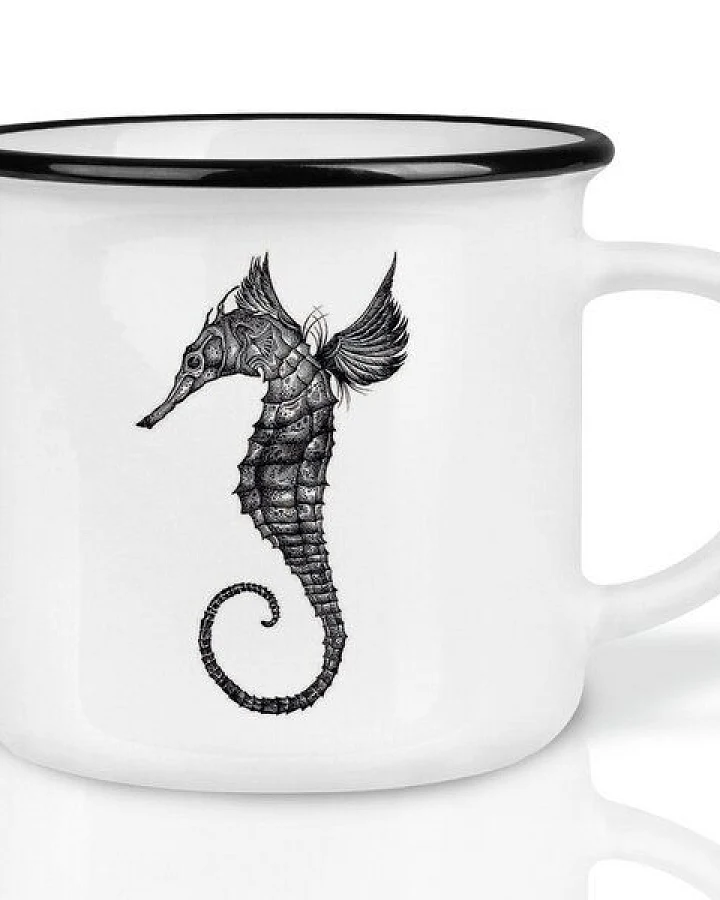 LIGARTI Keramiktasse – Seepferdchen