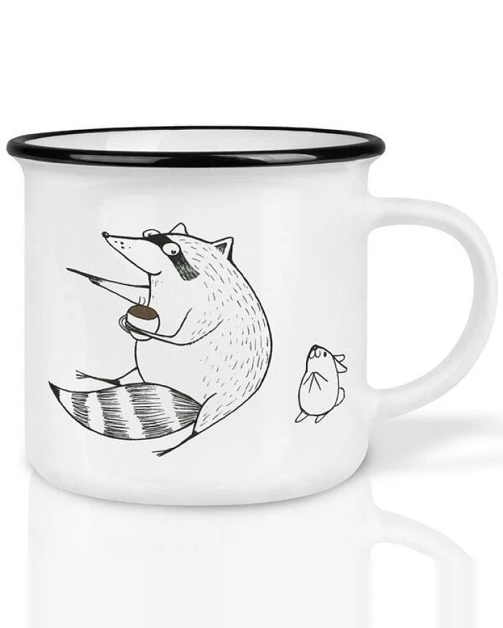 LIGARTI Keramiktasse – Kaffeeninchen