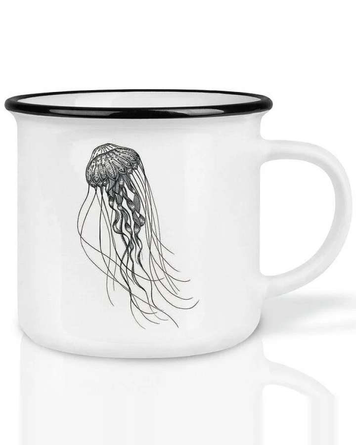 LIGARTI Keramiktasse – Tiefseequalle