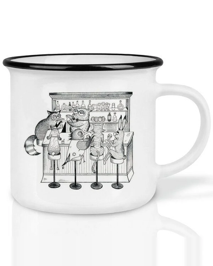 LIGARTI Keramiktasse – Tierbar