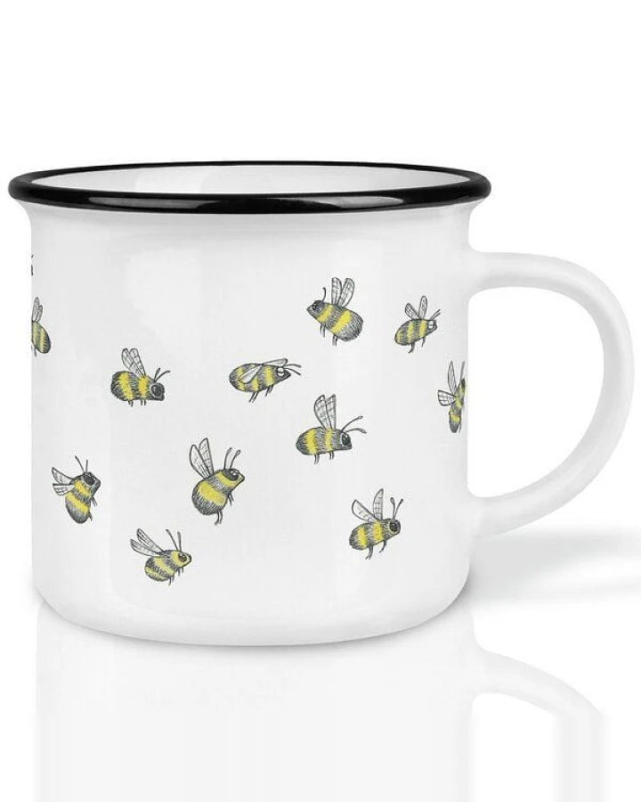 LIGARTI Keramiktasse – Bienenschwarm