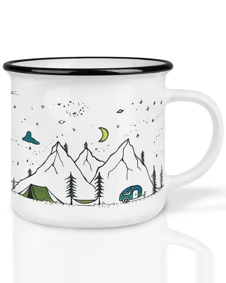 LIGARTI Keramiktasse – Camping Life