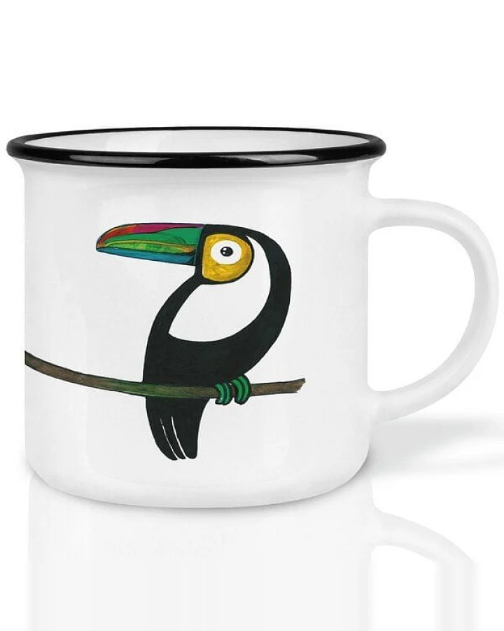 LIGARTI Keramiktasse – Tukanpaar