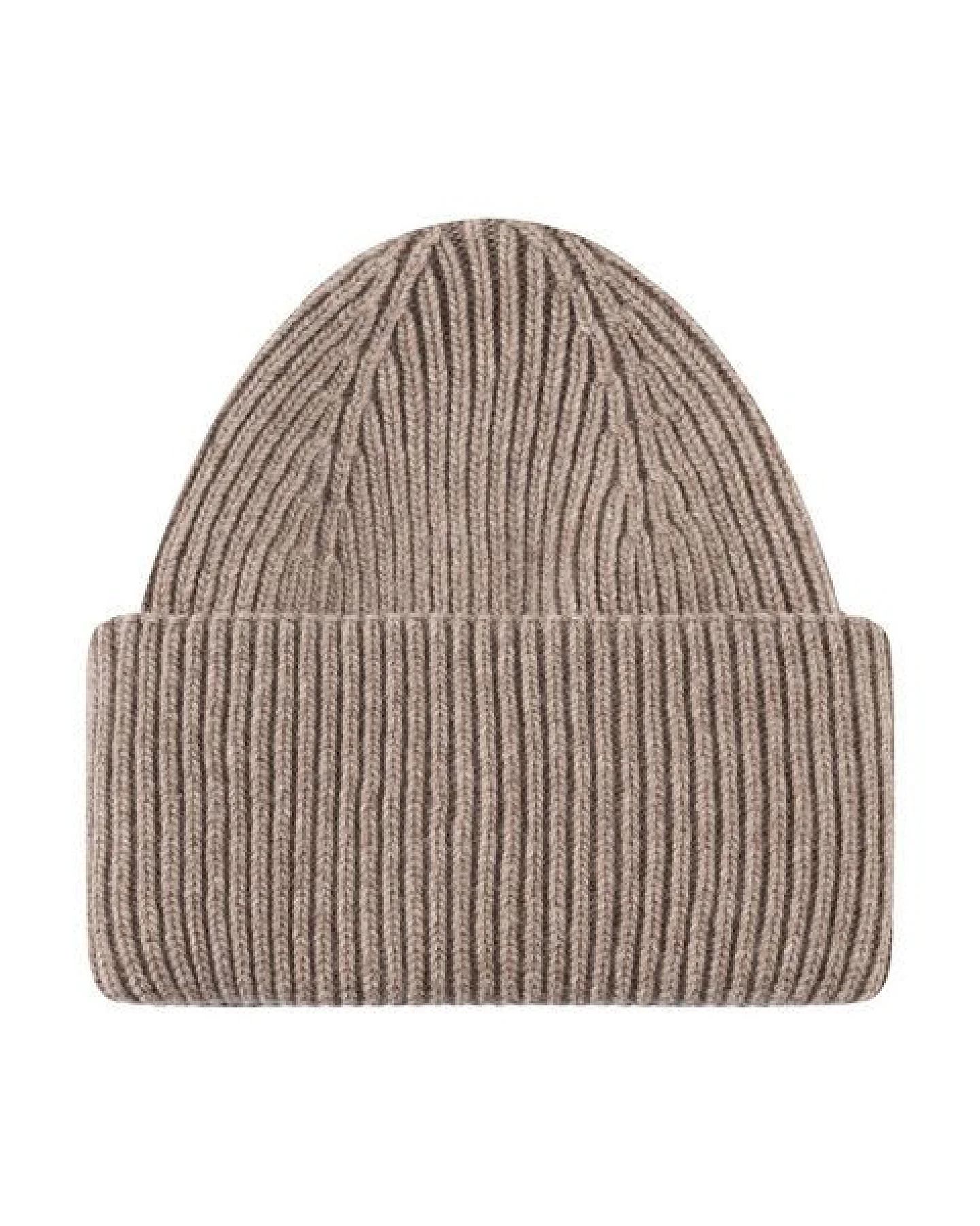 KnowledgeCotton Apparel Woll-Mütze - Rib Beanie - aus 100% Merino Wolle – Ansicht 2