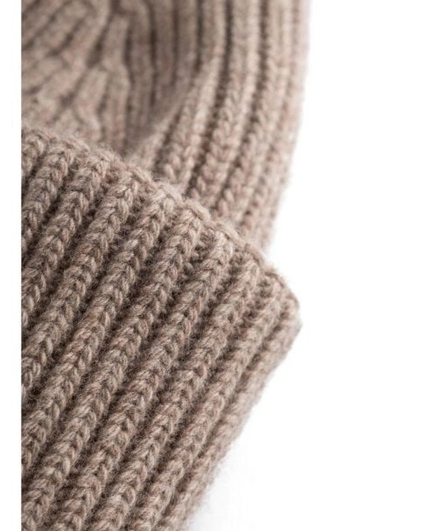 KnowledgeCotton Apparel Woll-Mütze - Rib Beanie - aus 100% Merino Wolle – Ansicht 4