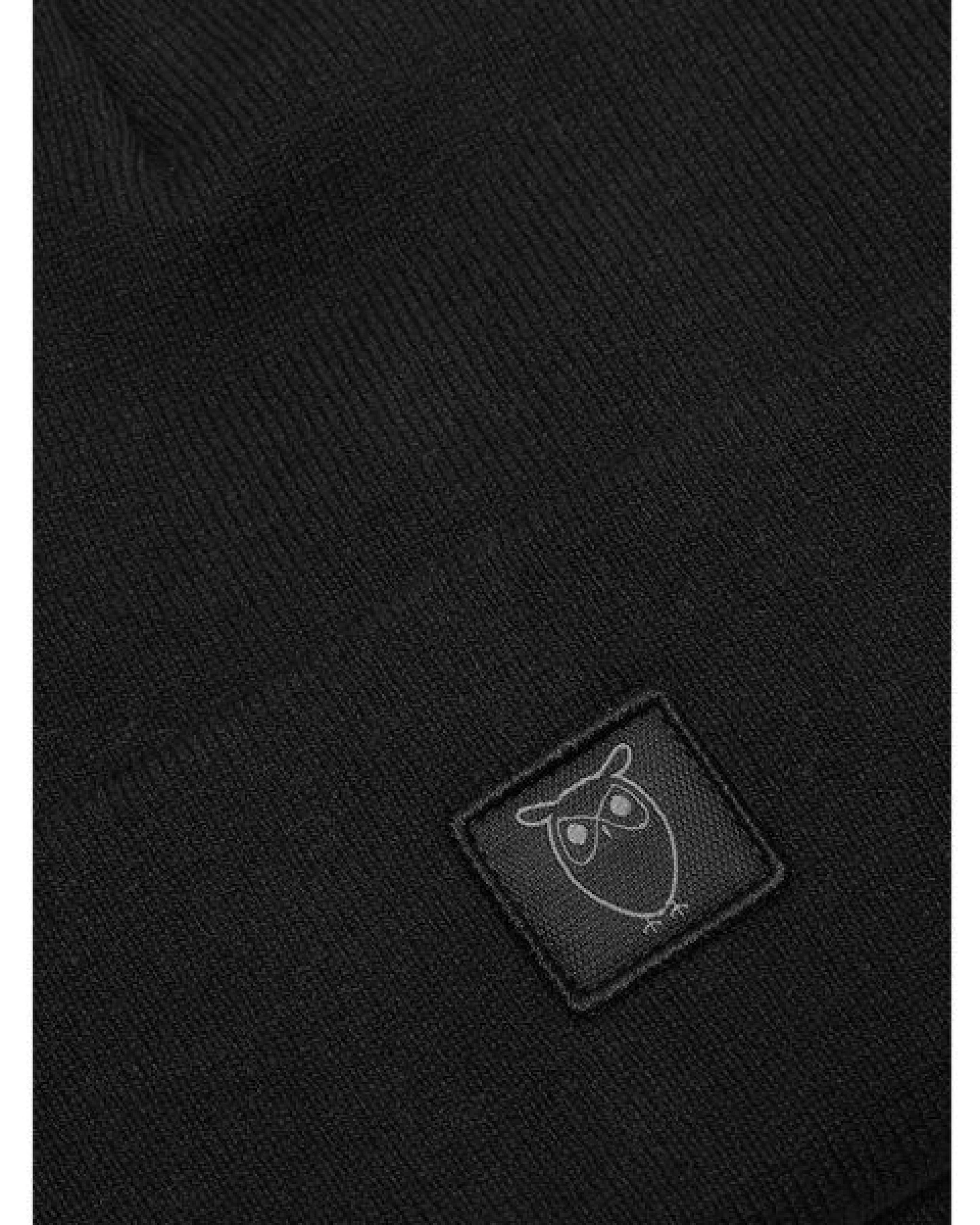 KnowledgeCotton Apparel Mütze - Rib Beanie - aus Bio-Baumwolle mit Logo Patch – Ansicht 4