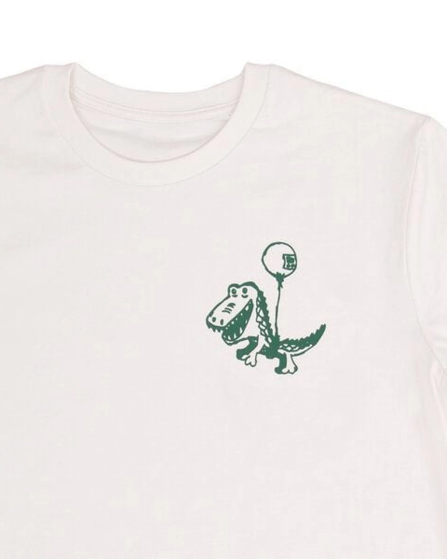 päfjes Hui fliegendes Kroko am Ballon - Herren Shirt - fair gehandelt - Bio - Natur – Ansicht 2
