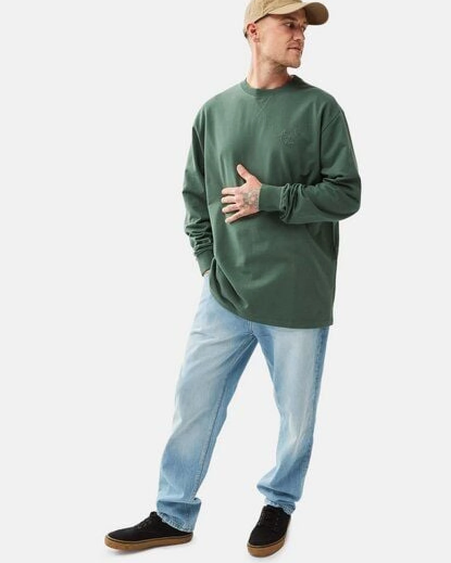Honesty Rules French Terry Signature Longsleeve – Ansicht 4