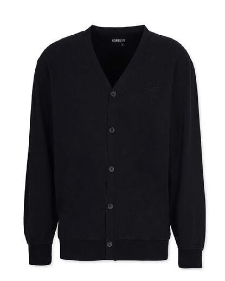 Honesty Rules French Terry Cardigan Longsleeve