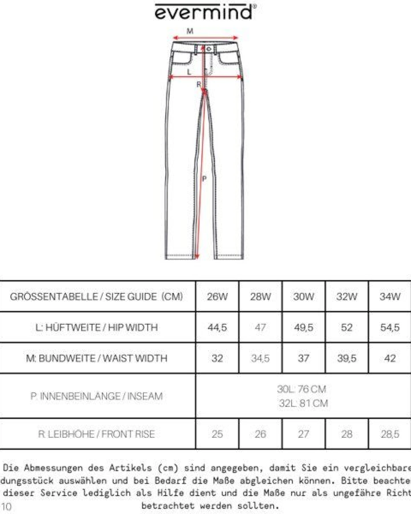 Evermind W's Straight Fit-WQ1009 – Ansicht 4