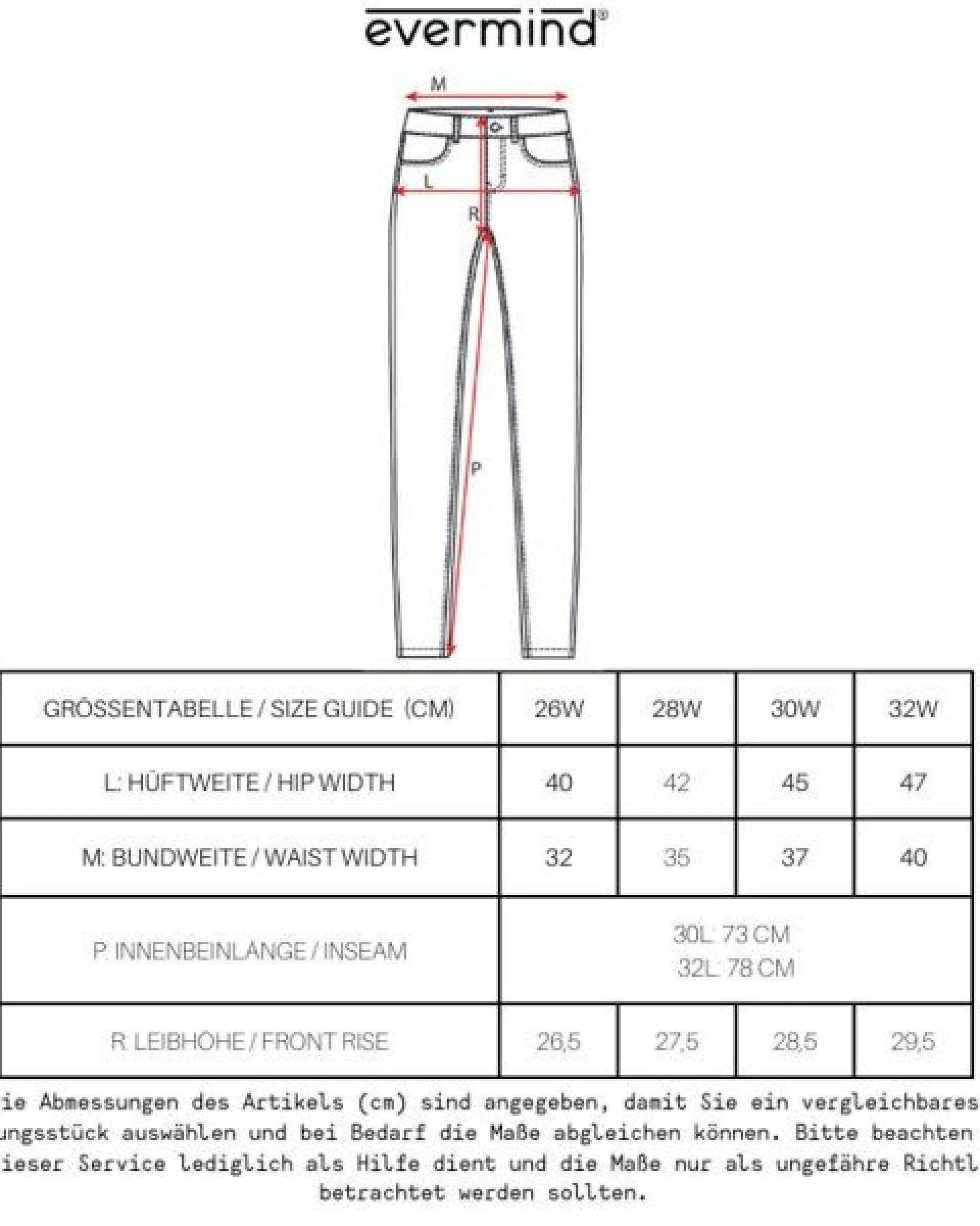 Evermind W's Warm Skinny Fit-WD1026 – Ansicht 4