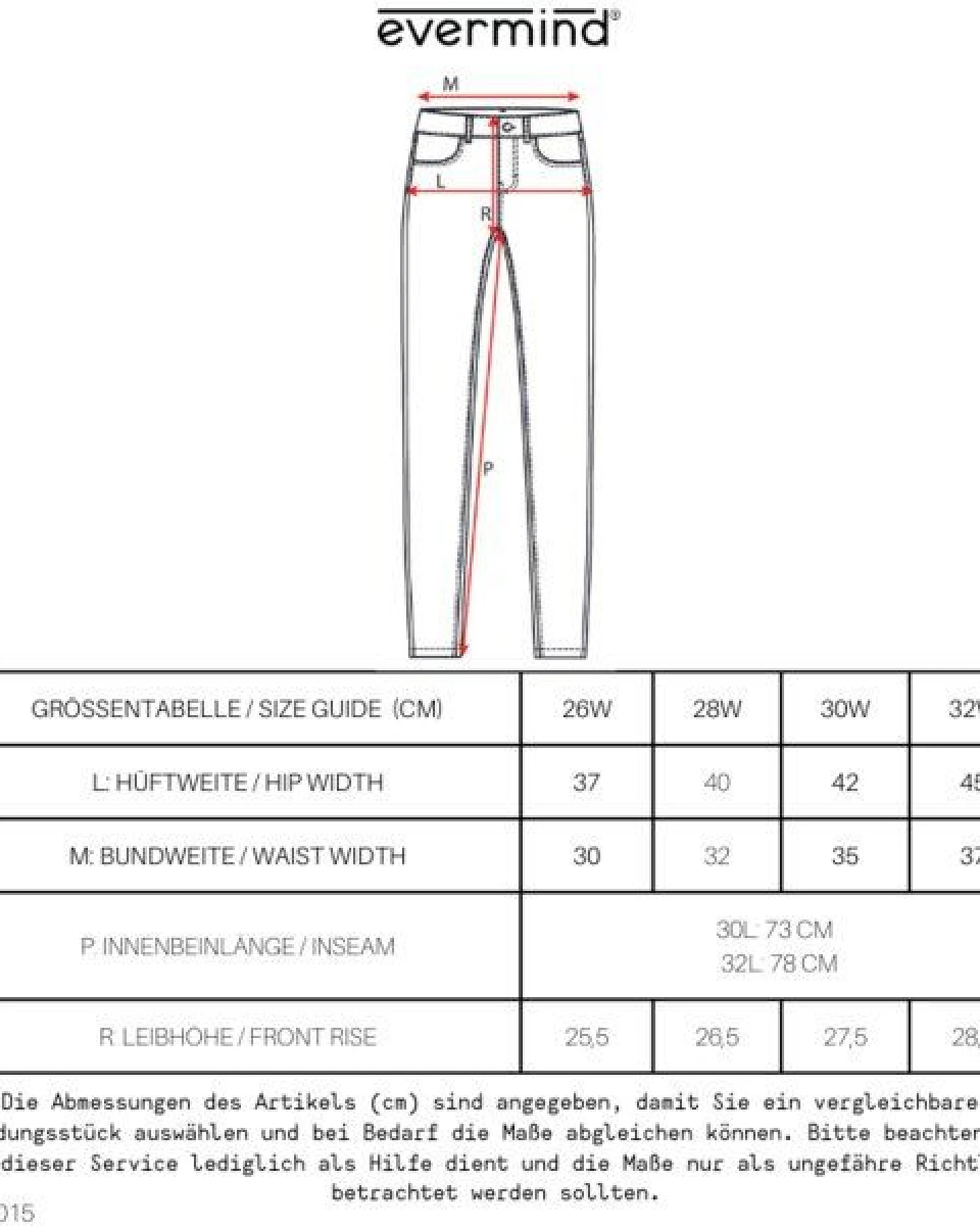 Evermind W's Skinny Fit-WD1014 – Ansicht 4