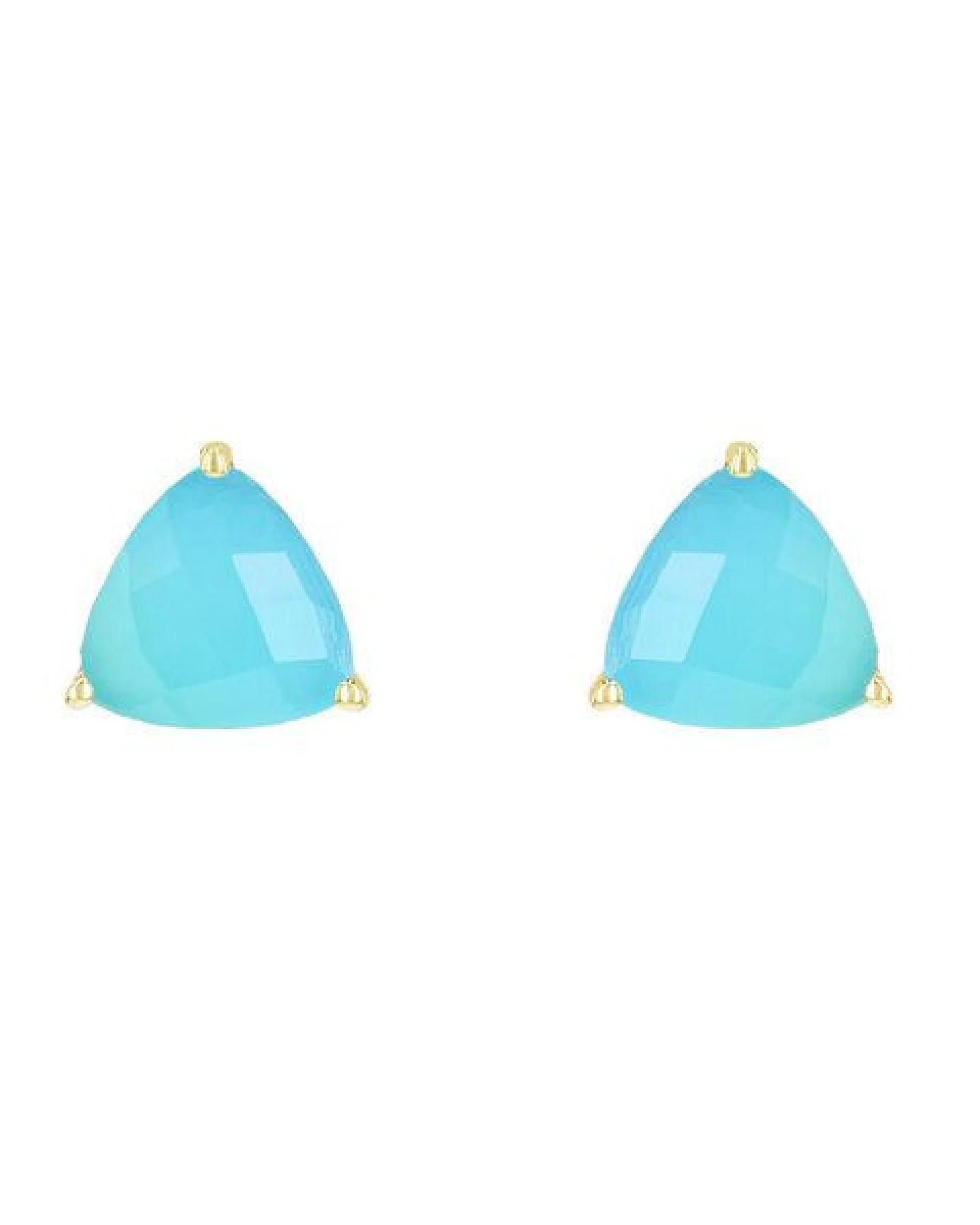 Eppi Silberne Ohrringe mit Chalcedonen Nellie – Ansicht 2